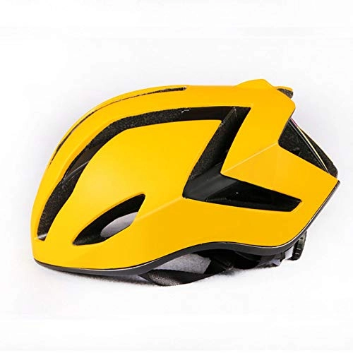 Mountain Bike Helmet : PIANYIHUO Bicycle HelmetUltralight Cycling Helmet Mountain Bike Helmet Safety Helmets Outdoor Sports Bicycle Windproof Helmet, yellow, 54, 60cm