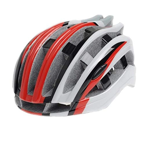 Mountain Bike Helmet : PIANYIHUO Bicycle Helmetvast red helmet riding equipment helmet mountain bike ultra light men's special helmet, red