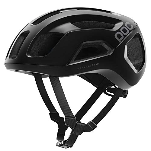 Mountain Bike Helmet : POC Sports Unisex's Ventral AIR SPIN Cycling Helmet, Uranium Black Matt, L