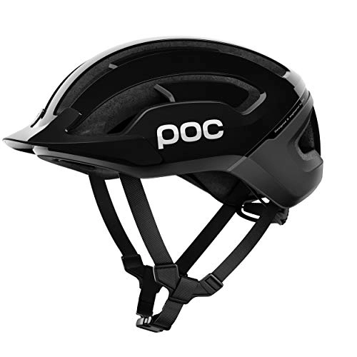 Mountain Bike Helmet : POC Unisex's Omne AIR Resistance SPIN Cycling Helmet, Uranium Black, LRG