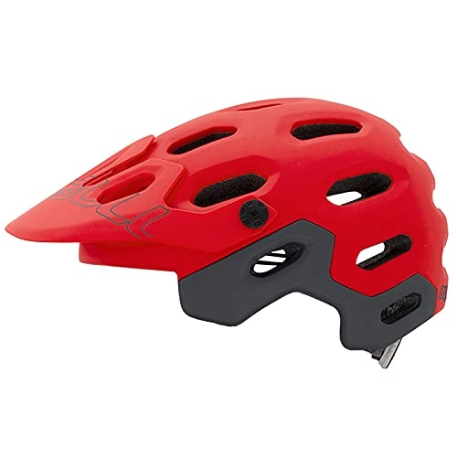 Mountain Bike Helmet : PPuujia Mountain Bike Rally Sprint Sports Cycling Helmet Jungle Cycling Cycling Helmet Hard Hat Male and Female General (Color : Red, Size : L (58 62CM))