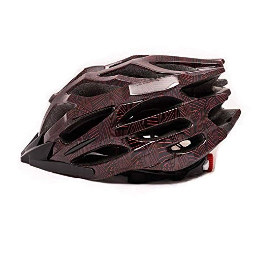 Mountain Bike Helmet : Protection Bicycle Helmet Bicycle Helmet with CE Certified Detachable Liner Lightweight Ventilation Cycling Helmet Road Mountain Adult Bike Helmet, (M, L) M55-58cm Cycling Adjustable Helmet