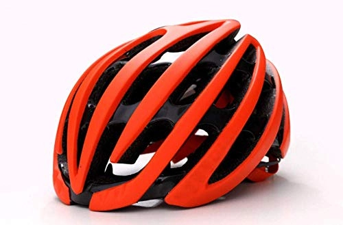 Mountain Bike Helmet : Protection Bicycle Helmet Helmet Bicycle Cycling Bicycle Helmets Bike Helmet Back Light Mtb Mountain Road Bike Integrally Molded Cycling Helmets Orange 55Cmx61Cm Cycling Adjustable Helmet