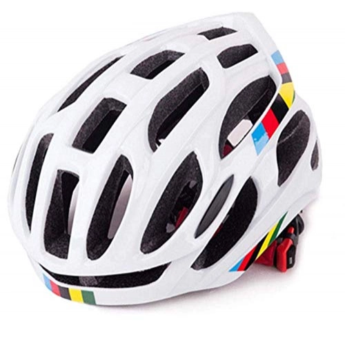 Mountain Bike Helmet : Protection Bicycle Helmet Helmet Bicycle Cycling Bicycle Helmets Matte Men Women Bike Helmet Mountain Road Bike Integrally Molded Cycling Helmets White 55Cmx61Cm Cycling Adjustable Helmet
