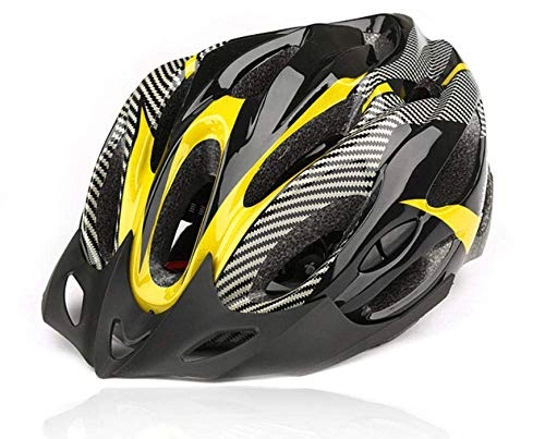 Mountain Bike Helmet : Protection Bicycle Helmet Helmet Bicycle Cycling Cycling Helmet Bicycle Helmet Mountain Road Bike Helmets Yellow 55Cmx61Cm Cycling Adjustable Helmet