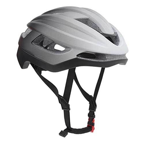 Mountain Bike Helmet : Pwshymi Mountain Bike Helmet, Heat Dissipation, Enlarged, Widened Bicycle Helmet, Breathable, Integrated Shaping for Outdoor Cycling (Gradual White Gray Black)
