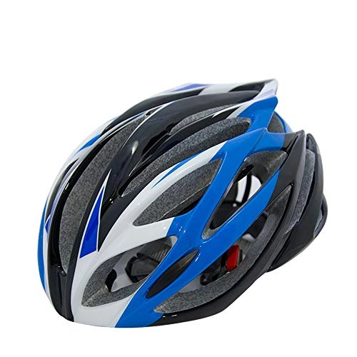 Mountain Bike Helmet : QPLNTCQ Cycle Bike Helmet Cycling Helmet Integrally-molded MTB Mountain Road Bicycle Helmet for Women and Men Super Light Safety Protective (Color : Blue, Size : Free)