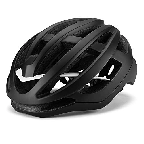 Mountain Bike Helmet : QPLNTCQ Motorcycle Helmet Bicycle Helmet Adjustable 360 Rotating System 18 Vents Sports Safety Protective Outdoor Riding Equipment (Color : Black, Size : L)