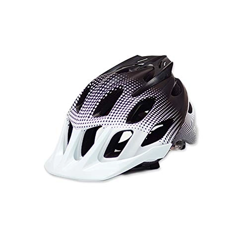 Mountain Bike Helmet : QPLNTCQ Motorcycle Helmet Cycling Helmet for Men Women Safety Mountain Bike Helmet PC Shell Helmet Protection Outdoor Sport Equipment (Color : 01White, Size : M)