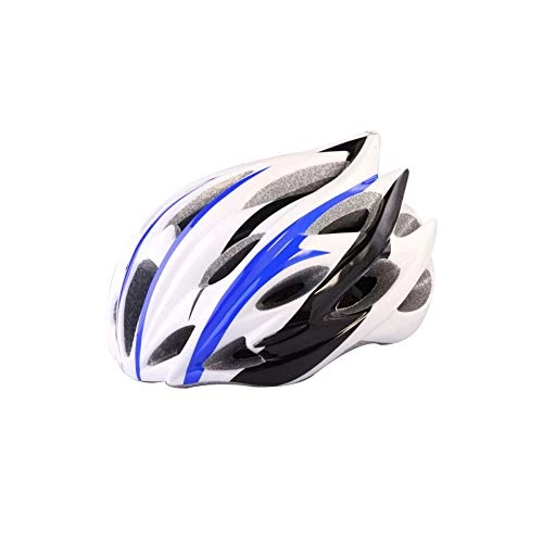 Mountain Bike Helmet : QPLNTCQ Motorcycle Helmet Cycling Helmet Mountain Bike Unisex Cycle Helmets Protector Adjustable Outdoor Sports Multi Color Helmet (Color : 02Blue, Size : Free)