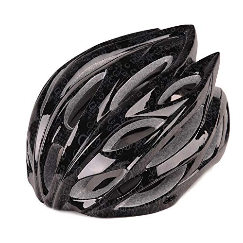 Mountain Bike Helmet : QPLNTCQ Motorcycle Helmet Riding Bike Helmet for Men Women Helmet Outdoor Sports Mountain Road Bike Cycling Helmets Protector (Color : Black, Size : Free)