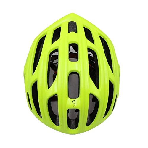 Mountain Bike Helmet : QSCTYG Bicycle Helme Bicycle Helmet Ultralight MTB Road Bike Helmets Men Women Cycling Helmet bicycle helmet 254 (Color : Green M)