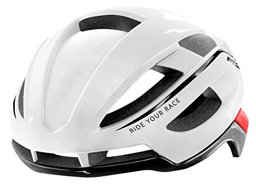 Mountain Bike Helmet : R & R Enterprises R&R AERO Road Bike Helmet Cycling Helmet Mountain Bike Helmet MTB Helmet Triathlon Helmet for Men and Women, Womens Men, white / red, L (58-61cm)