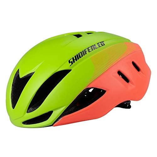 Mountain Bike Helmet : Racing Helmet Aerodynamic for Second Generation Road Bike, orange