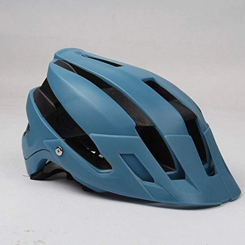 Mountain Bike Helmet : Riding Helmet Riding Equipment New One Helmet Men And Women Breathable Mountain Bike Half Helmet Effective xtrxtrdsf (Color : Blue)