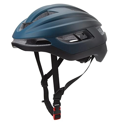 Mountain Bike Helmet : Road Cycling Helmet, XXL Size Extra Large Wide Head Mountain Bike Helmet, Road Bike Helmets for Adults with PC Shell, 3D Keel Design, Shock Absorption, Good Heat Dissipation (Gradient Navy Black)