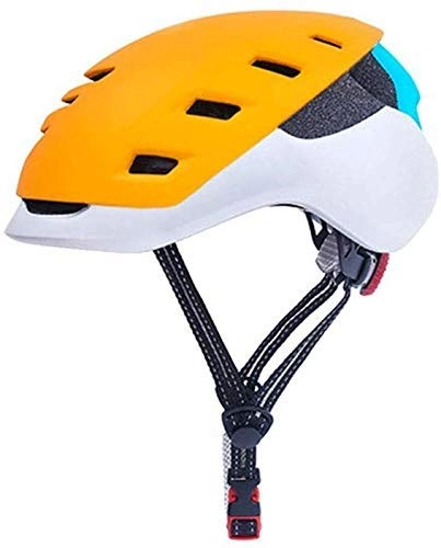 Mountain Bike Helmet : Road Mountain Bike Cycling Helmet Integrated Molding Large Light Roller Skating Helmet Men And Women Head Circumference 58-62cm Effective xtrxtrdsf