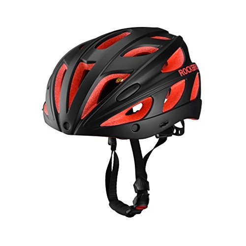 Mountain Bike Helmet : ROCKBROS Bike Helmet with Magnetic Goggles & Detachable Visor, Lightweight Cycle Helmet Mountain Road Bike Helmets Cycling Helmet for Men Women Adjustable Bicycle Helmet (57-62cm)