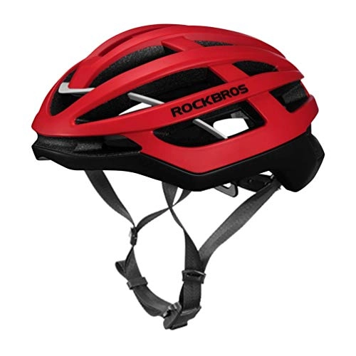 Mountain Bike Helmet : ROCKBROS Cycling Helmet for Men Women Safety Standard Bicycle Helmet Lightweight Adjustable Breathable Reflective Bike Helmet Mountain & Road 55-61CM