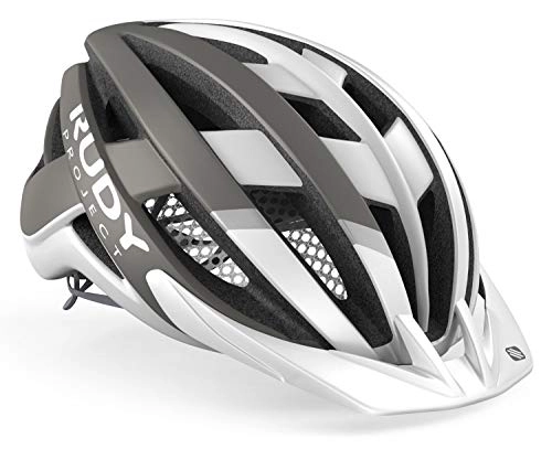 Mountain Bike Helmet : Rudy Project Venger MTB Helmet White / Grey Matte Head Circumference L 59-62 cm 2021 Bicycle Helmet