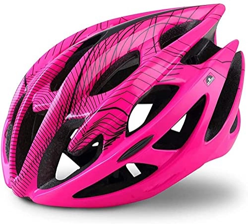 Mountain Bike Helmet : SDFOOWESD bicycle helmet mtb helmet allround cycling helmets Bicycle Helmet Ultra Light and Breathable Bicycle Helmet for Men and Women, Adult and Child Road Mountain Bike Riding Helmet(Color:Pink;Siz