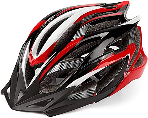 Mountain Bike Helmet : SDFOOWESD bicycle helmet mtb helmet allround cycling helmets Bike Helmets Men Comfortable Breathable Lightweight Road Bike Helmet Fully Shaped with Adjustable Ultralight Strap Cycle Helmet Mens for 58