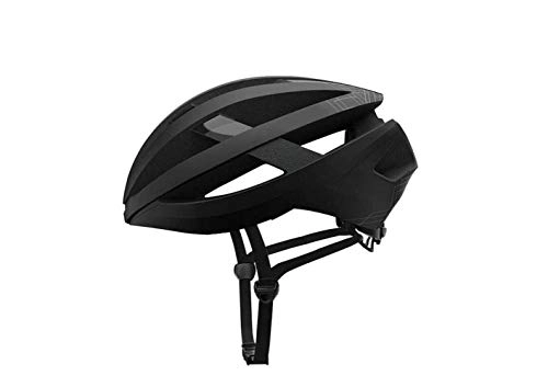 Mountain Bike Helmet : SEESEE.U Mountain Bike Helmet Mountain Bike Helmet Cycling Bicycle Helmet Material Men and Women Road Bike Equipment Eps Shock Absorbing Helmet 14 Ventilation Hole, Black, L