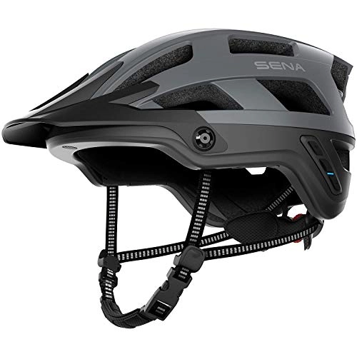 Mountain Bike Helmet : Sena Adult M1 Mountain Bike Helmet, Matte Gray, L