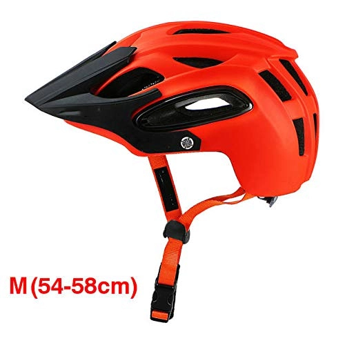 Mountain Bike Helmet : SGEB Cycling Helmet Bicycle Mountain Helmet Men Women Outdoor Sports Bike Helmet, orange M
