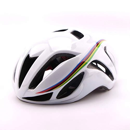 Mountain Bike Helmet : SGEB Unisex Road Bike Mountain Bike Helmet Outdoor Sports Ultralight Riding Cycling Helmet Bicycle Helmet, White Aful