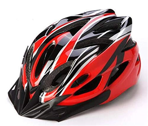 Mountain Bike Helmet : Shengtangb Bike Helmet Helmets Bicycle Scooter Foam Bmx Cycling Helmet Men'S Road Mountain Bike Mirror Glasses Bike Hard Hat Head Circumference 58-62Cm