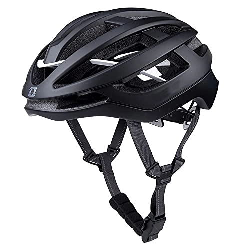 Mountain Bike Helmet : SHU XIN One-piece bicycle helmet mountain bike riding helmet ventilated helmet PC+EPS material white / black / purple helmet (Color : Black)