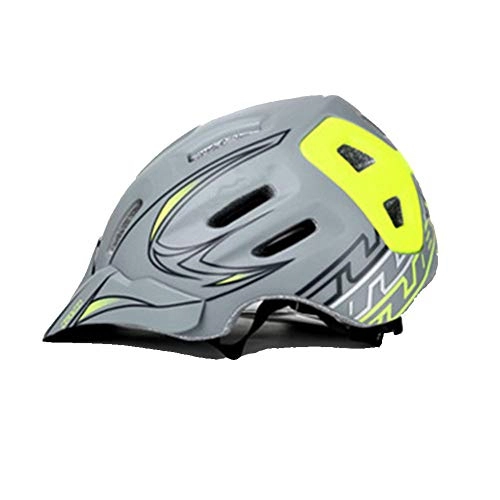 Mountain Bike Helmet : shuhong Bicycle Helmet For Men Women Cycling Bike Sports Safely Helmet Off-Road Mountain Bike Helmet Integrally-mold, Gray