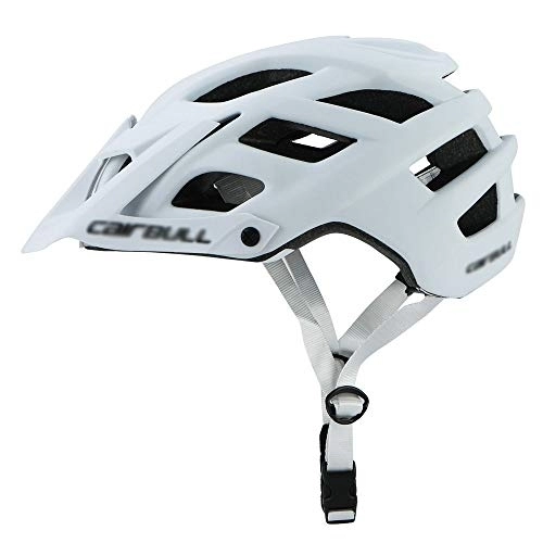 Mountain Bike Helmet : SJAPEX Adult Bike Helmet, Bicycle Helmet for Men Women Road Cycling and Mountain Biking with Detachable Visor, CE Certified (6 Colors, 55-61cm)