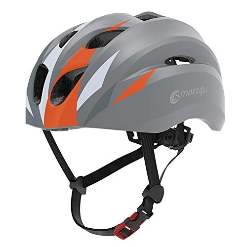 Mountain Bike Helmet : Smart4u SH20 Smart Bike Helmet, Road Cycling Helmet for Men & Women, Bluetooth Music & One-Touch Call Bycicle Helmet, Passed EN, CE, FCC, ROHS Safety Certifications