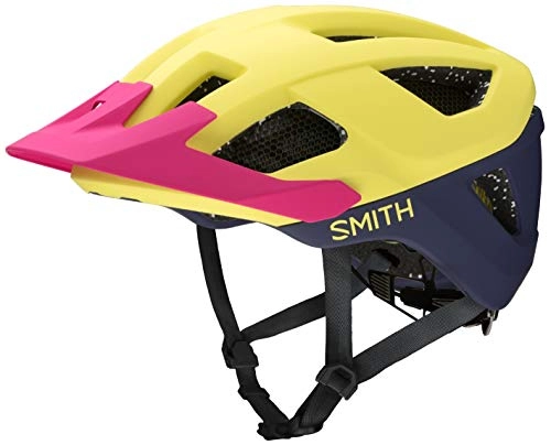 Mountain Bike Helmet : Smith Session MIPS Unisex Adult Bike Helmet, MT Lemon Deep Ink Peony, L