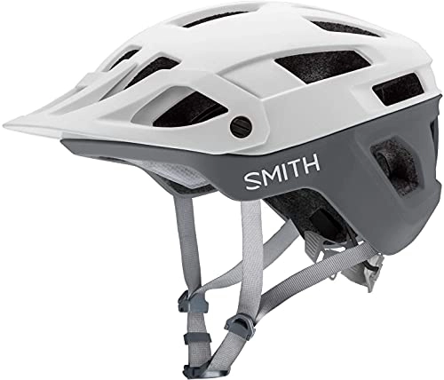 Mountain Bike Helmet : Smith Unisex's ENGAGE MIPS Cycling Helmet, Matte White Cement, Large