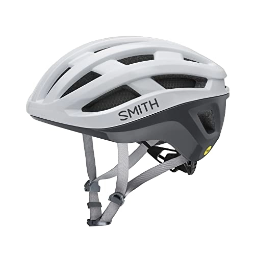 Mountain Bike Helmet : Smith Unisex's Persist MIPS Cycling Helmet, White Cement, Medium