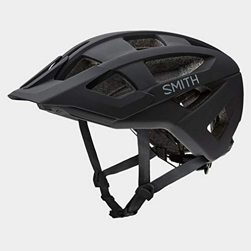 Mountain Bike Helmet : SMITH Unisex's Venture Helmets, Matte Black, Medium