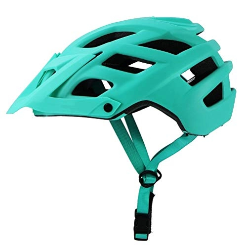 Mountain Bike Helmet : Specialized Bike Helmet for Adult, Adjustable CPSC CE Certified Safety Cycling Helmets with Removable Visor, Ultralight Bicycle Helmets for Men Women Mountain and Road ( Color : D , Size : M=(54~58CM) )