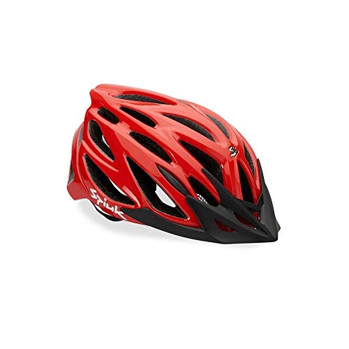 Mountain Bike Helmet : Spiuk Sportline Zirion Helmet, Adult Unisex, Red, (M-L) 53-61
