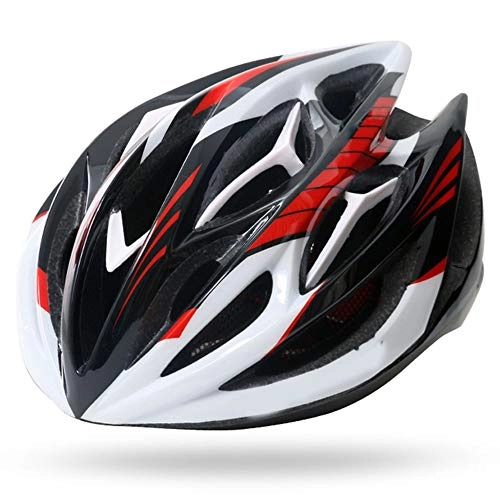 Mountain Bike Helmet : Stella Fella Helmets Men Adult Men And Women Mountain Bike Helmet Integrated Helmet Riding Helmets Cycling Equipment (Color : Red)