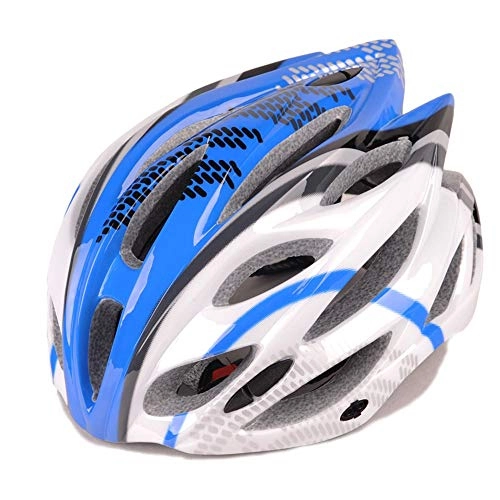 Mountain Bike Helmet : Stella Fella Helmets Men Bicycle Helmet Integrated Safety Helmet Mountain Bike Helmet Sports Extreme Helmet Men And Women (Color : Blue)