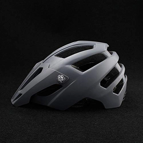 Mountain Bike Helmet : Stella Fella Helmets Men Cycling Helmet Male Bicycle Helmet Female Bicycle Helmet Breathable Comfortable Adult Mountain Bike Helmet (Color : Gray)