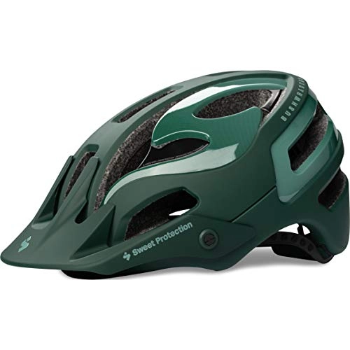 Mountain Bike Helmet : Sweet Protection unisex_adult Bushwhacker II MIPS Helmet, Matte Forest Green, S