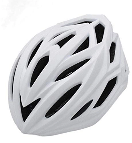 Mountain Bike Helmet : T-Mark Safety Protection Helmet Bicycle Cycling Bicycle Helmet Bike Adult Safe Road Mountain Cycling Helmet Breathable Outdoor White 55Cmx61Cm Adjustable size