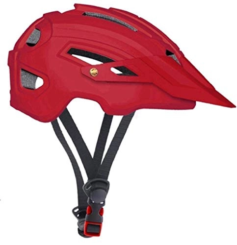 Mountain Bike Helmet : T-Mark Safety Protection Helmet Bicycle Cycling Bicycle Helmet Cycling Helmet In-Mold Road Bike Helmet Men Women Mountain Bicycle Helmets Safety Cap Red 55Cmx61Cm Adjustable size