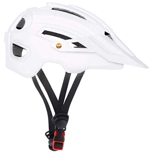 Mountain Bike Helmet : T-Mark Safety Protection Helmet Bicycle Cycling Bicycle Helmet Cycling Helmet In-Mold Road Bike Helmet Men Women Mountain Bicycle Helmets Safety Cap White 55Cmx61Cm Adjustable size