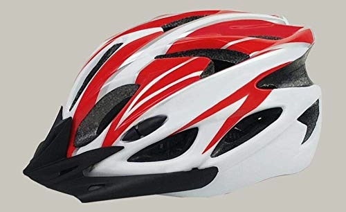 Mountain Bike Helmet : T-Mark Safety Protection Helmet Bicycle Cycling Cycling Helmet Women Men Bicycle Helmet Mtb Bike Mountain Road Cycling Safety Outdoor Red 55Cmx61Cm Adjustable size