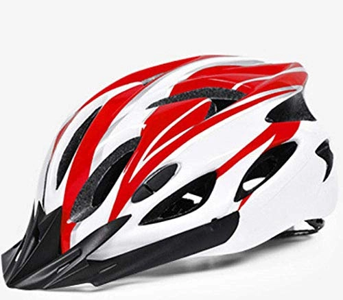 Mountain Bike Helmet : T-Mark Safety Protection Helmet Bicycle Cycling Ultralight Cycling Helmet Road Bike Protection Mountain Bicycle Helmet Aero Bike Helmet Red 55Cmx61Cm Adjustable size